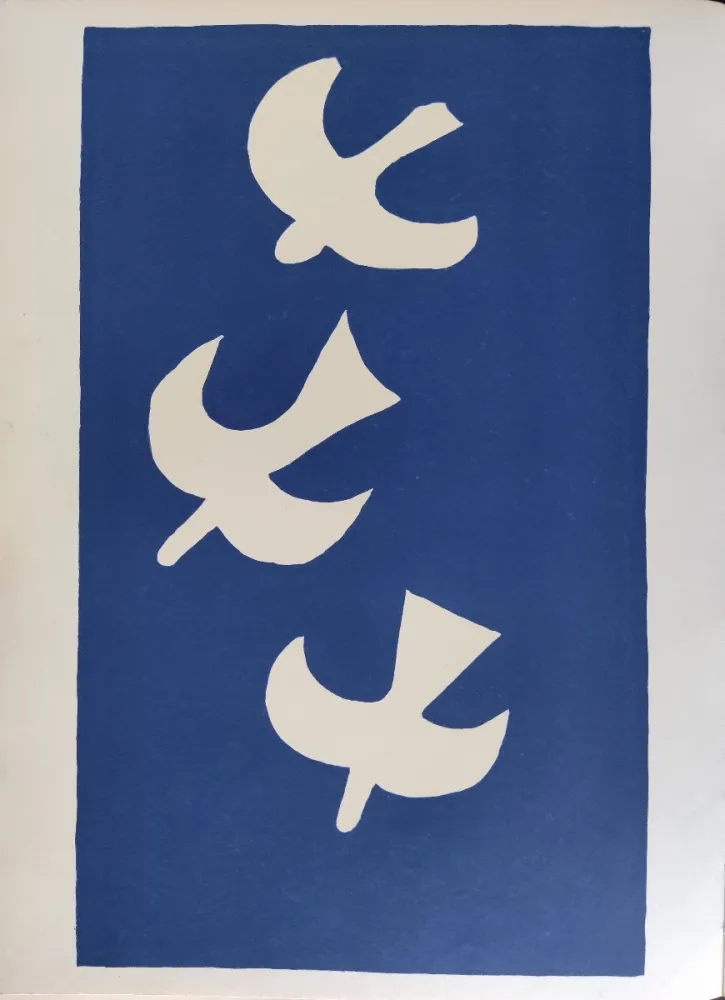 Litografía Braque (After) - Carnets intimes de Braque II