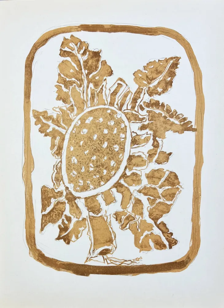 Litografía Braque (After) - Carnets intimes de Braque IX