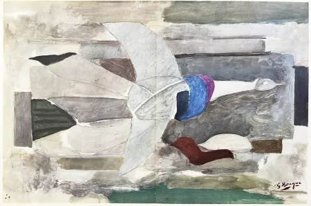 Litografía Braque (After) - Carnets intimes de Braque X