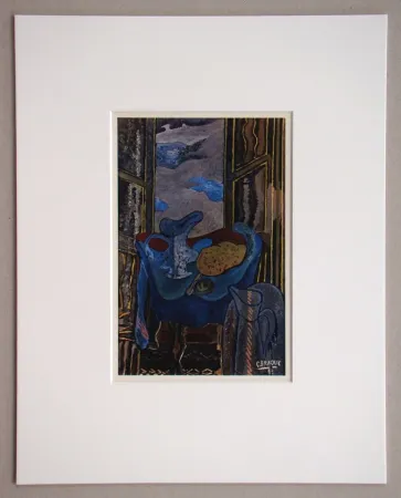 Heliograbado Braque (After) - La toilette devant la fenêtre, 1942