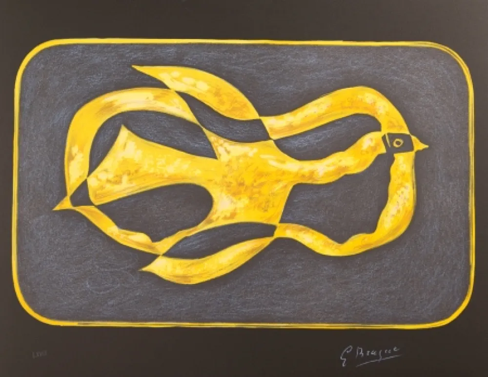 Litografía Braque - Boréade