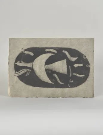 Grabado Braque - Chants de Milarepa