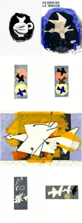 Libro Ilustrado Braque - DERRIÈRE LE MIROIR N° 115. BRAQUE. Juin-Juillet 1959.