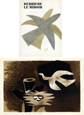 Libro Ilustrado Braque - DERRIÈRE LE MIROIR N° 85-86. BRAQUE. Avril-mai 1956.