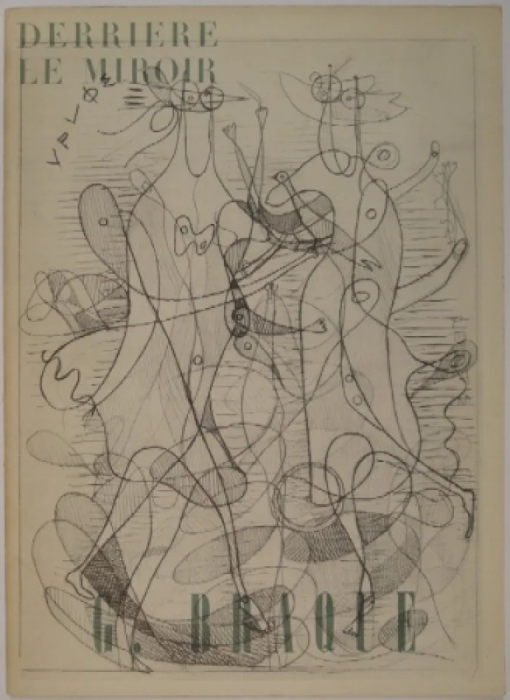 Libro Ilustrado Braque - DERRIÈRE LE MIROIR, Nos 71-72