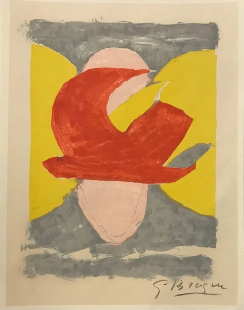 Litografía Braque - Descente aux enfers planche 4 