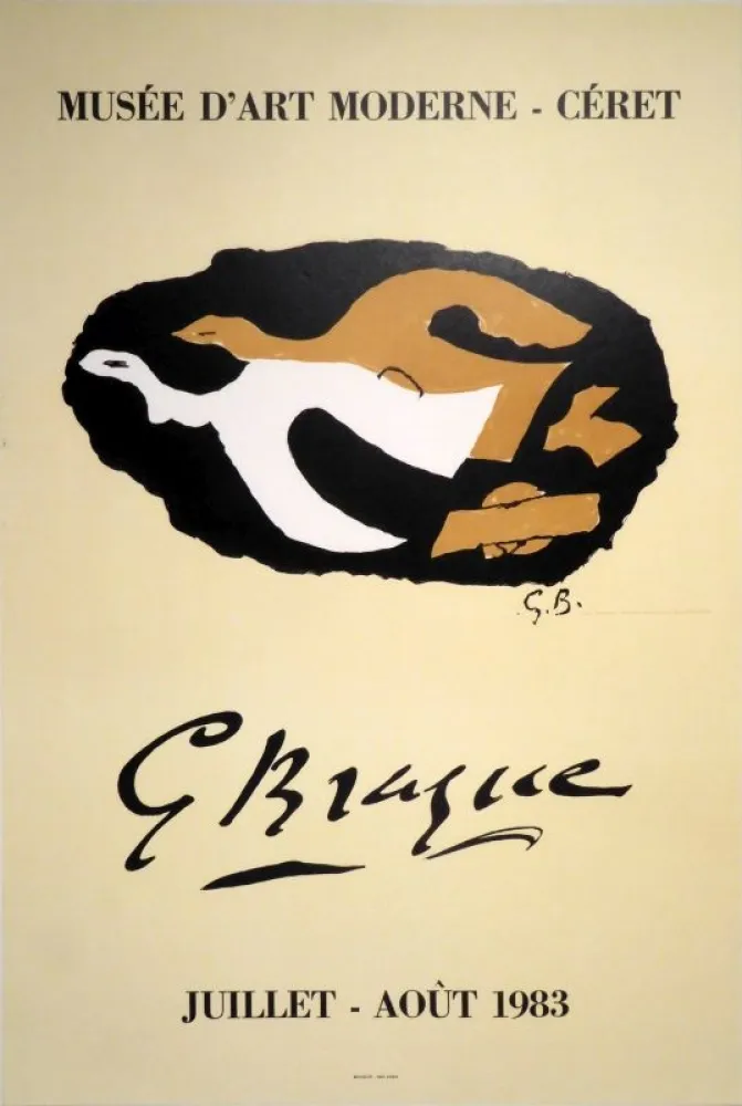 Litografía Braque -  G Braque