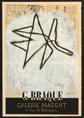 Litografía Braque - Galerie Maeght