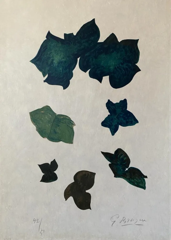 Litografía Braque - La Liberte Des Mers (Vallier 143)