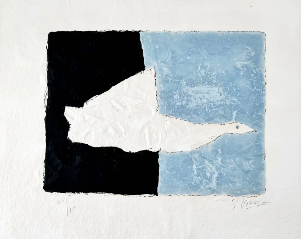 Litografía Braque - Le Canard 