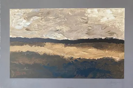 Litografía Braque - Les Champs M#1045