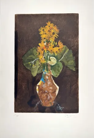 Aguafuerte Y Aguatinta Braque - Les Marguerites 