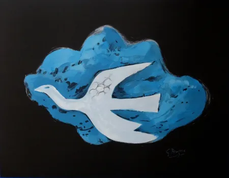 Litografía Braque - Liberté - Envol