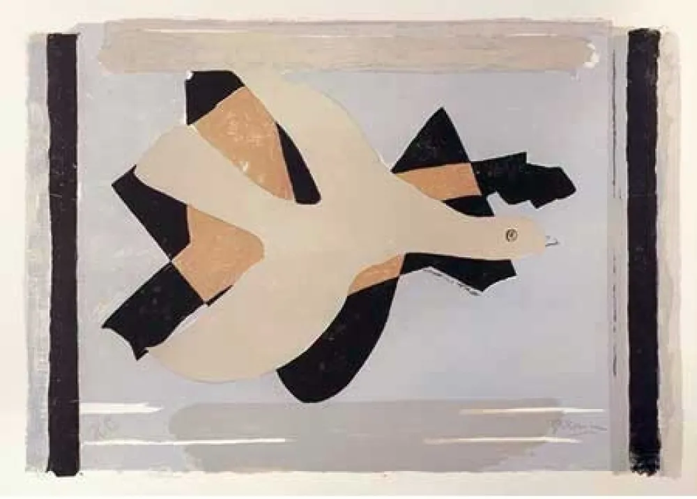 Litografía Braque - L'oiseau est son nombre