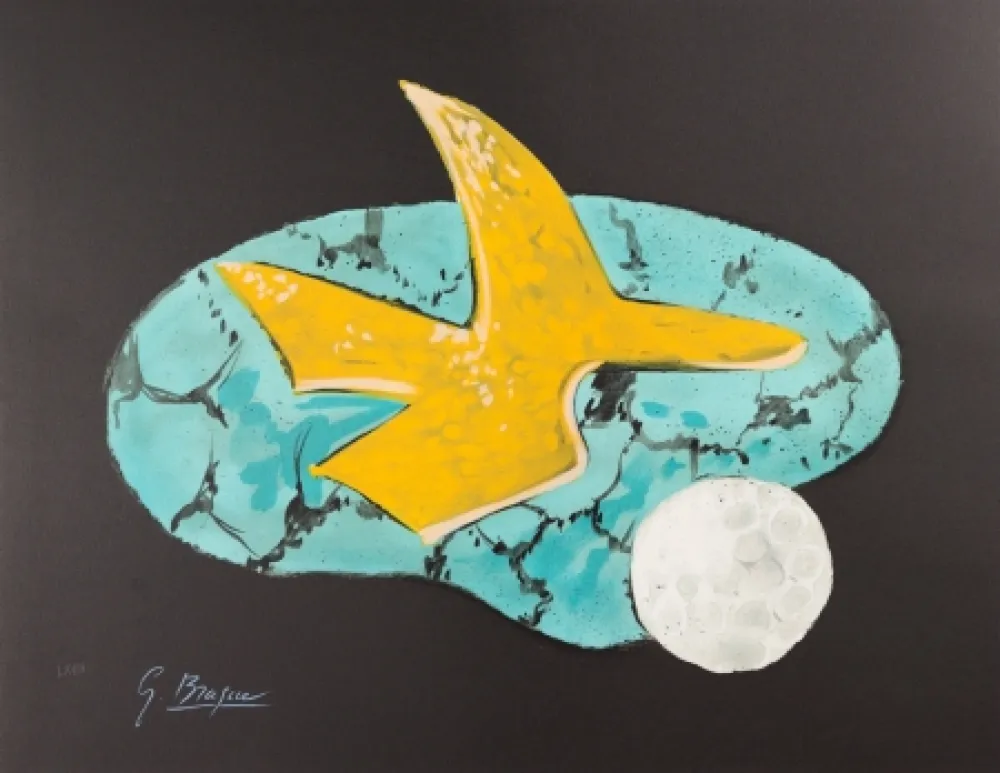 Litografía Braque - Memnon