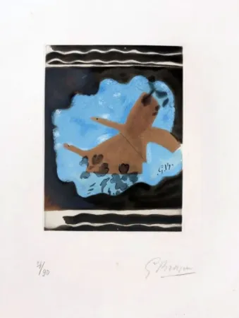 Grabado Braque - Migration