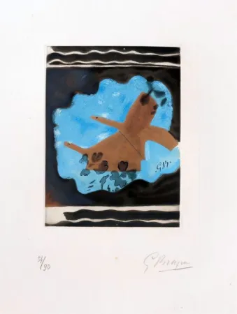 Aguafuerte Braque - Migration 