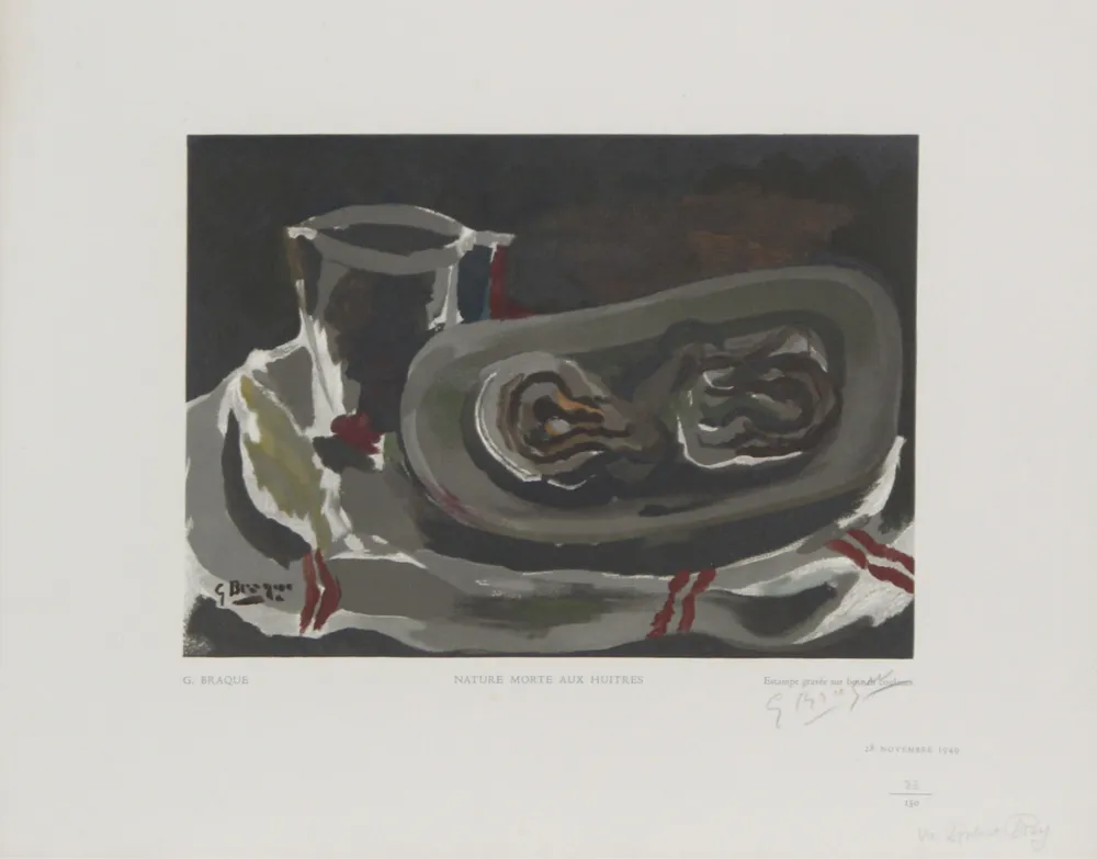 Múltiple Braque - Nature Morte Aux Huitres