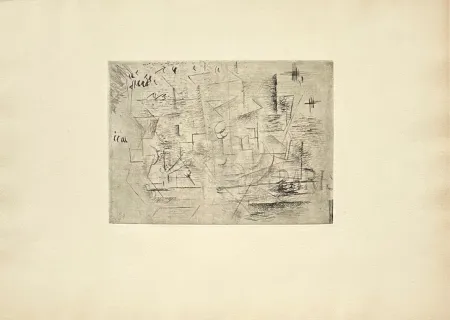 Grabado Braque - Paris