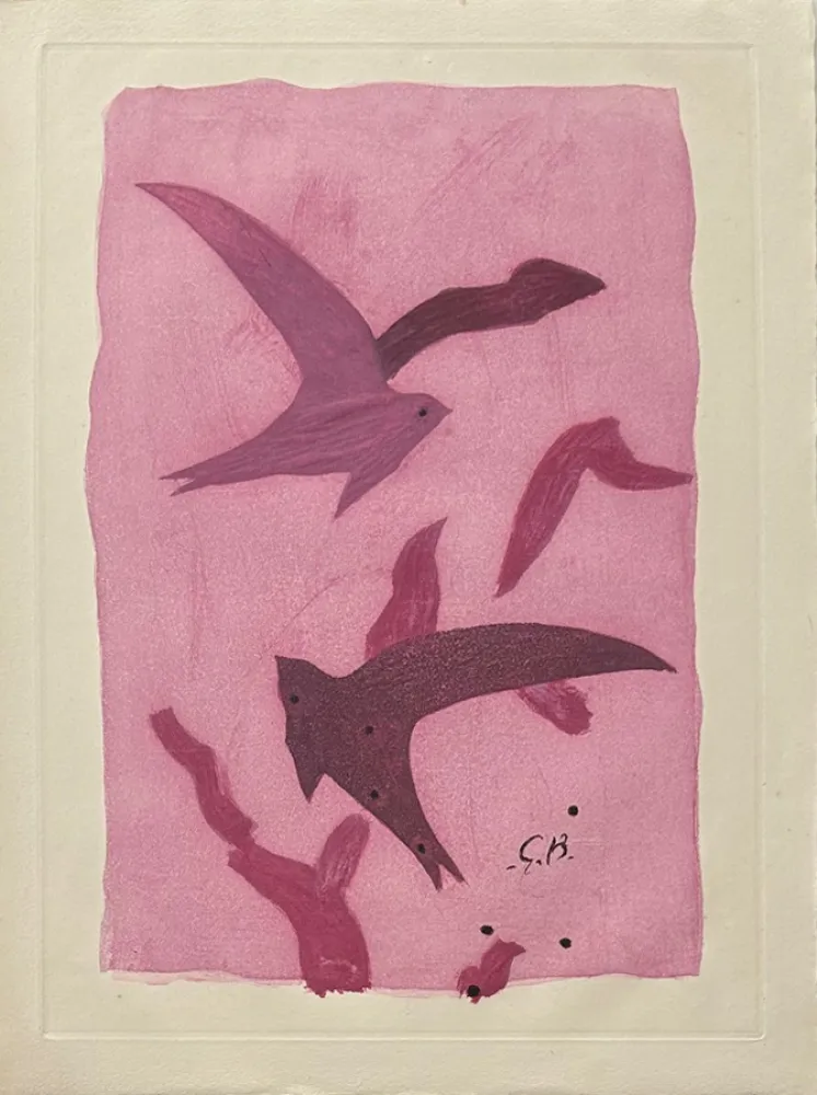 Grabado Braque - Paroles peintes