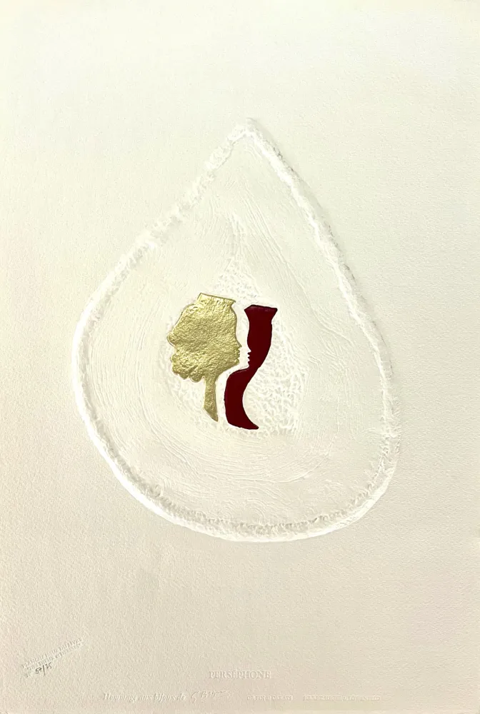 Grabado Braque - Perséphone