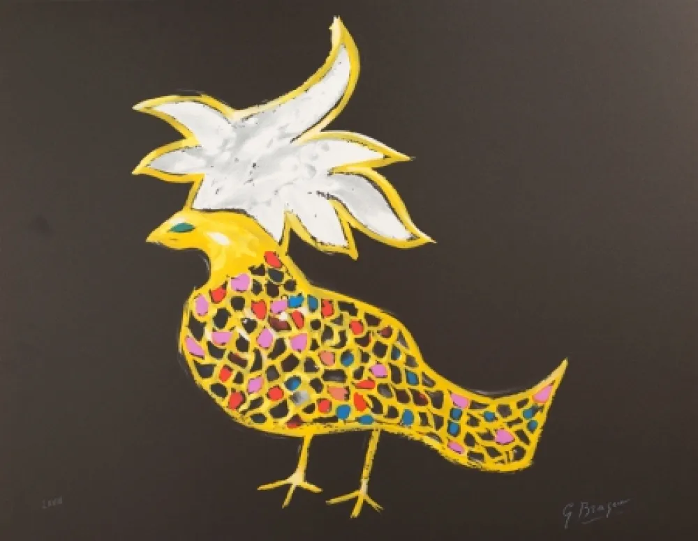 Litografía Braque - Phoenix