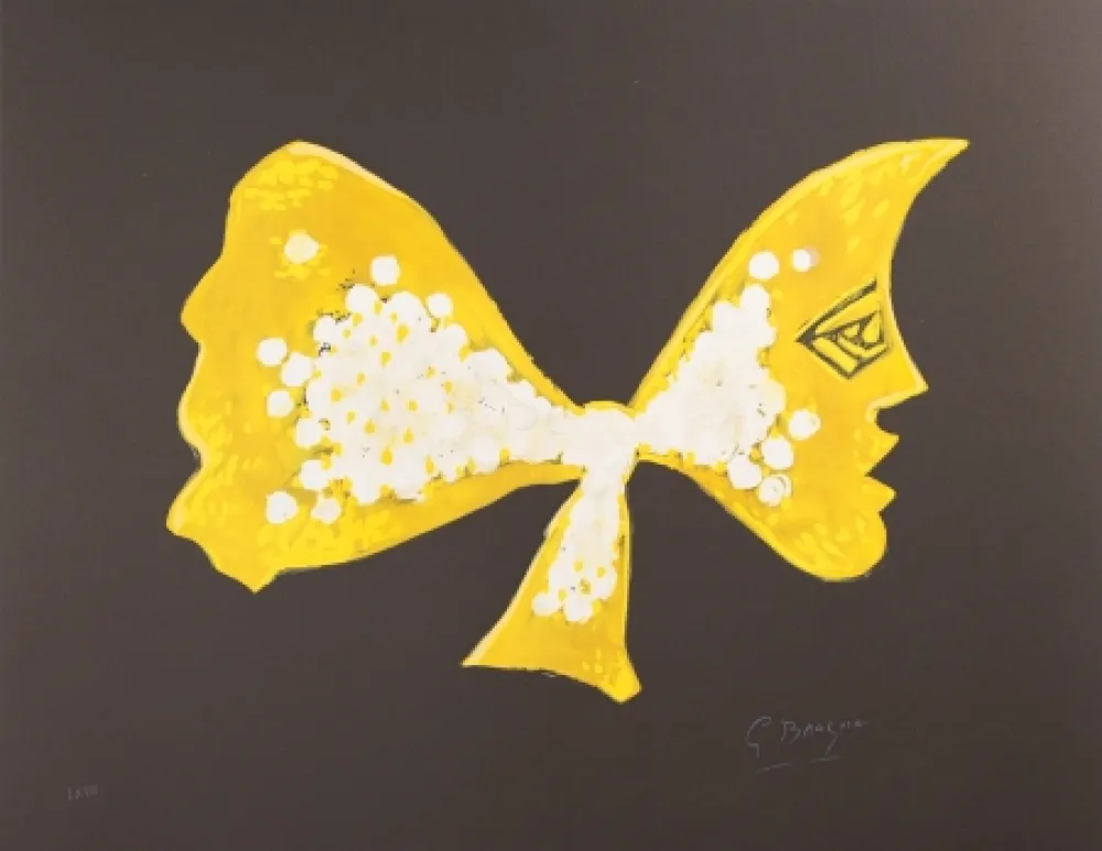 Litografía Braque - Séléné