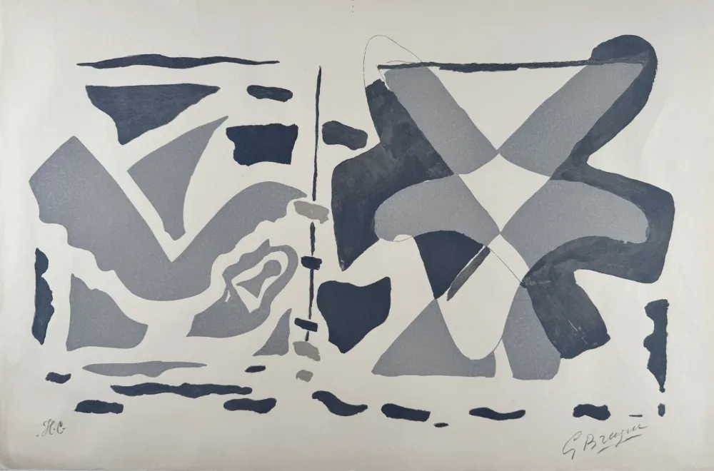 Grabado En Madera Braque - Si je mourais là-bas 
