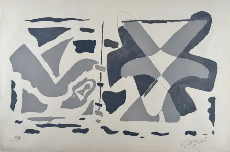 Grabado En Madera Braque - Si je mourais là-bas 