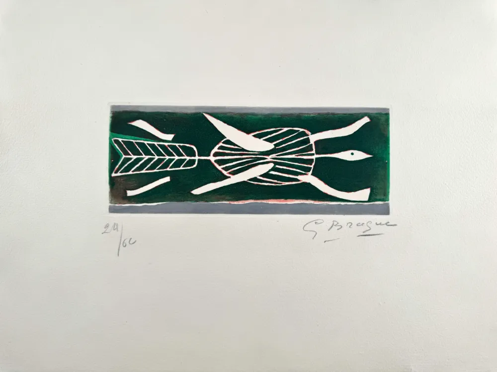 Aguafuerte Braque -  Thalassa I 