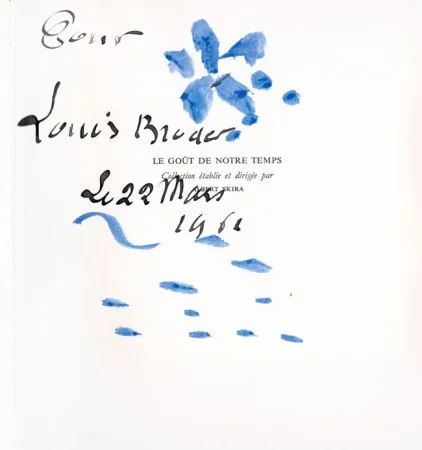 Sin Técnico Braque -  Untitled (Fleur Tombe), 1962