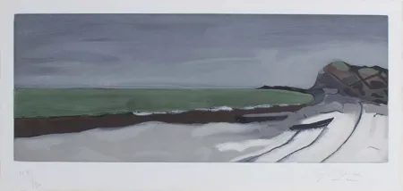 Aguafuerte Y Aguatinta Braque - Varengeville,1955