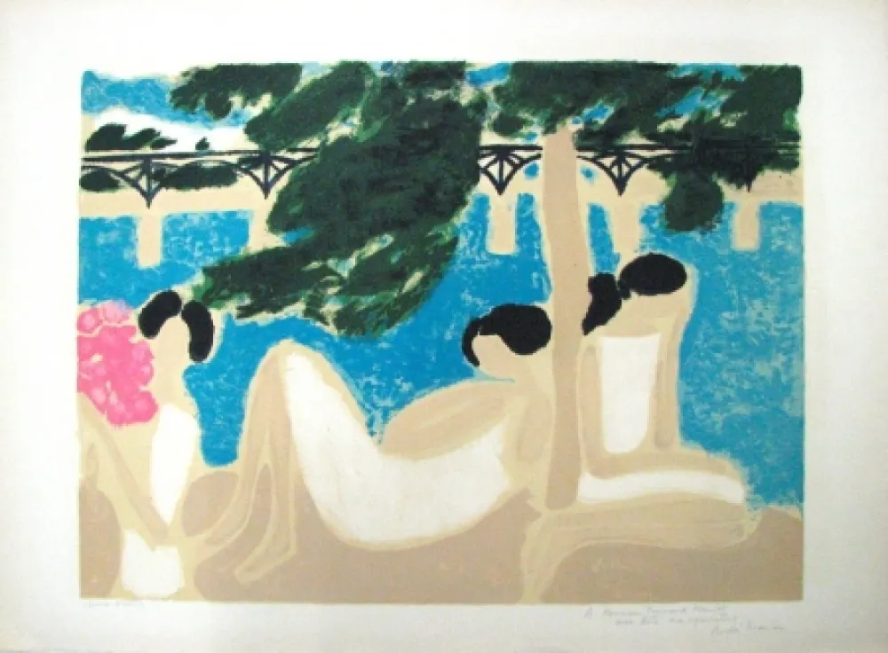 Litografía Brasilier - A Carol and Alex Ewing