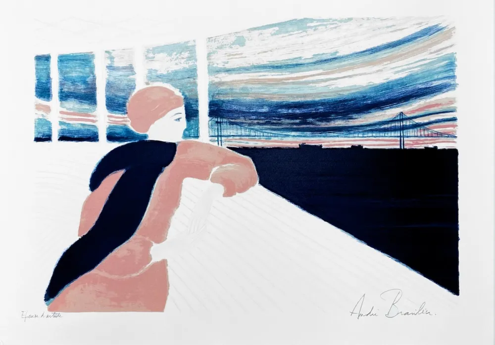 Litografía Brasilier - Le Tage 