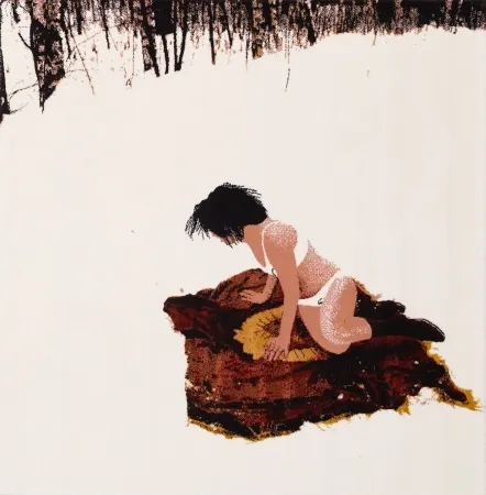 Litografía Bratkov - Magic Carpet