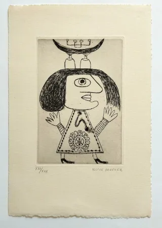 Aguafuerte Brauner - Lilith