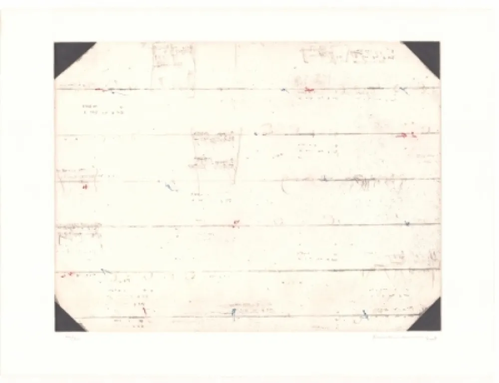 Litografía Brinkmann - Série Barcelone IX