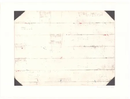 Litografía Brinkmann - Série Barcelone IX