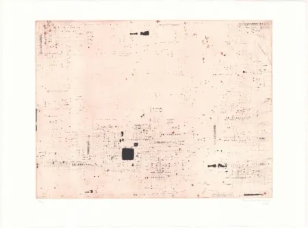 Litografía Brinkmann - Série Barcelone XI