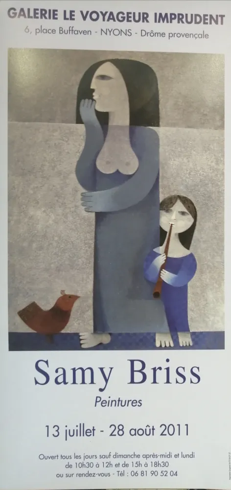 Cartel Briss - Galerie Le Voyageur imprudent