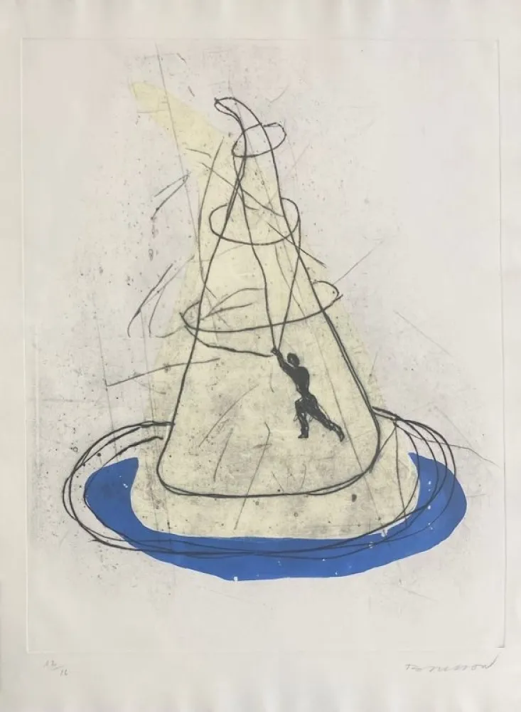 Grabado Brisson - Attrapeur de montagne 