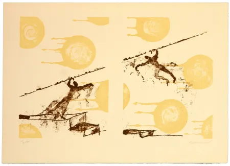 Litografía Brisson - Sans titre