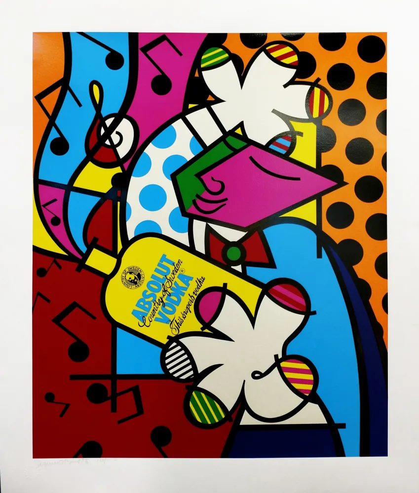 Serigrafía Britto - ABSOLUT BRITTO II