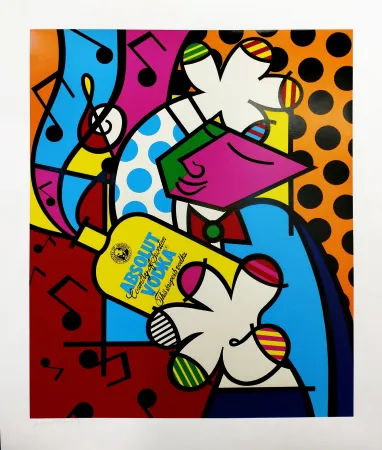 Serigrafía Britto - ABSOLUT BRITTO II
