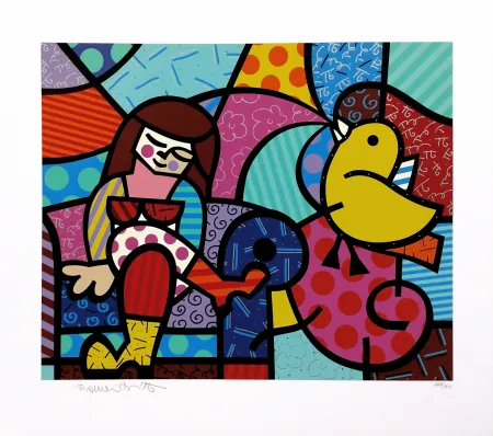 Serigrafía Britto - ONLY YOU CAN HEAR