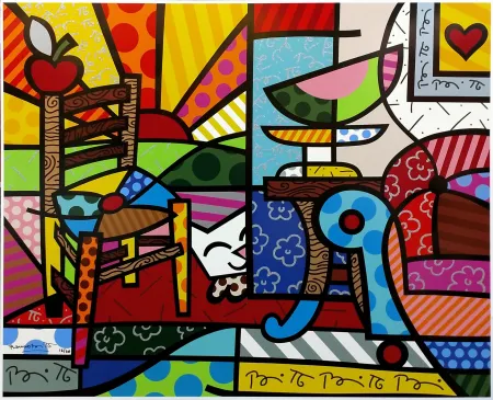 Serigrafía Britto - SQUEAK VAN BRITTO