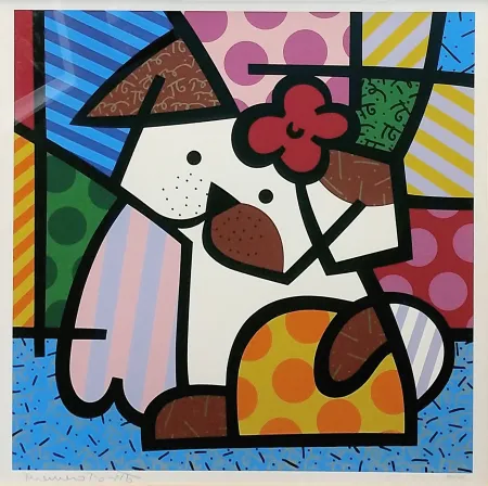 Serigrafía Britto - VALLEY DOG
