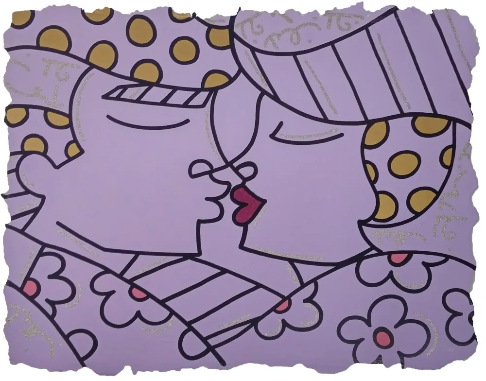 Serigrafía Britto - YOU ARE SO WONDERFUL (PURPLE)