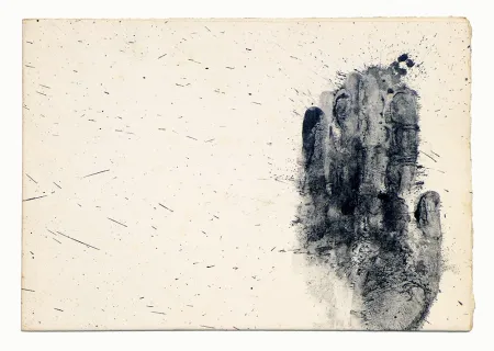 Litografía Broglia - El Baquiano y los suyos