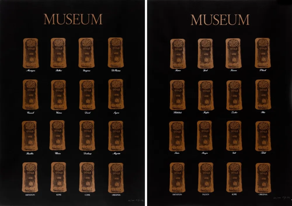 Serigrafía Broodthaers - Museum - Museum